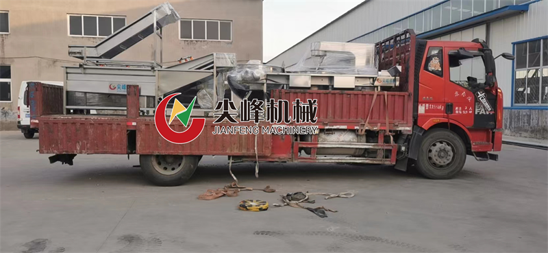 陜西省神木市紅堿淖魚(yú)加工設(shè)備發(fā)貨